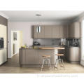 Couleur de taille personnalisée Backsplash Cuisine Cabinet Island